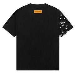 Louis Vuitton Small Airplane Print T-Shirt Oversized