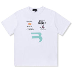 Balenciaga Multi-element printed T-shirt Oversize