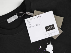 Dior Letter Print T-Shirt Oversize