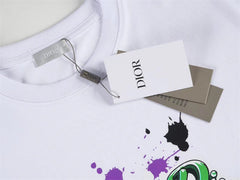 Dior Letter Print T-Shirt Oversize