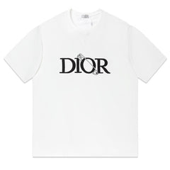 Dior Classic Letter Large Pin T-Shirt Oversize