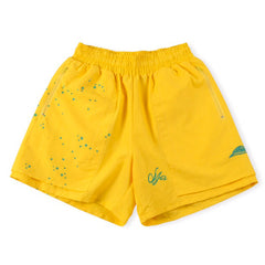 Sp5der Double Layer Shorts Yellow