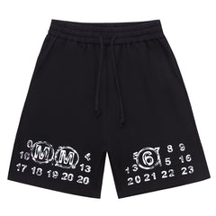 Maison Margiela Letter Logo Shorts