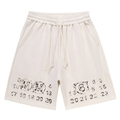 Maison Margiela Letter Logo Shorts