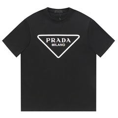 PRADA Printed Logo T-Shirt Oversized Fit