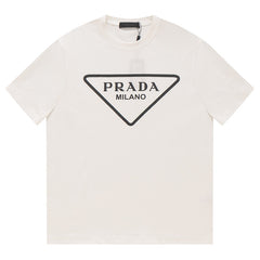 PRADA Printed Logo T-Shirt Oversized Fit