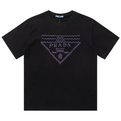 PRADA Printed Logo T-Shirt Oversized Fit