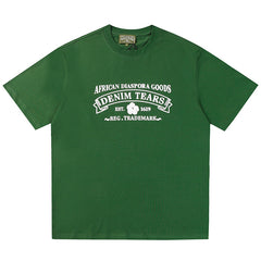 Denim Tears ADG T-Shirts Green