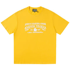 Denim Tears ADG T-Shirts Yellow