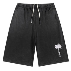 Palm Angels The Palm cotton sweat shorts