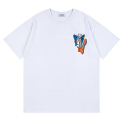 Off White Logo Pattern Print T-Shirts