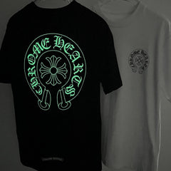 CHROME HEARTS T-Shirt Fluorescent Style