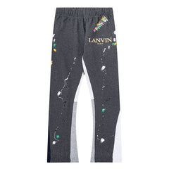 Gallery Dept x Lanvin Painted Flare SweatPants