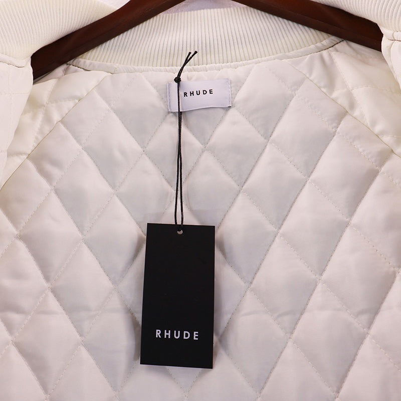 Rhude Pattern RHUDE Cartoon racing pattern printed cotton jacket – VPOOX