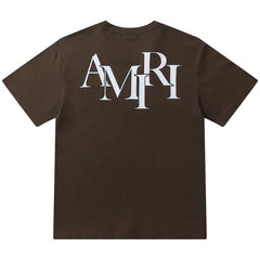 AMIRI STAGGERED LOGO T-Shirts