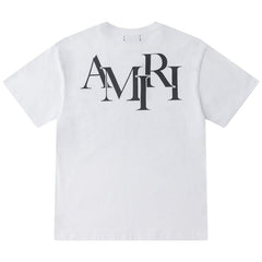 AMIRI Staggered LOGO T-Shirts
