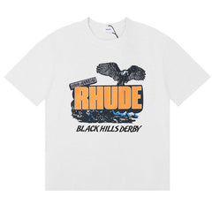 RHUDE Black Hills Rally T-Shirts