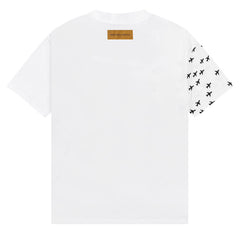 Louis Vuitton Small Airplane Print T-Shirt Oversized