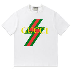 GUCCI Rainbow Blade Print T-Shirt Oversized