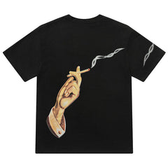 AMIRI Smoke Embellished Crewneck T-Shirt