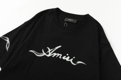 AMIRI Smoke Embellished Crewneck T-Shirt