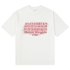 Maison Margiela Letter Logo T-Shirts