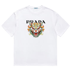 PRADA Printed Logo T-Shirt