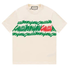 GUCCI Logo Printed T-Shirt Oversized