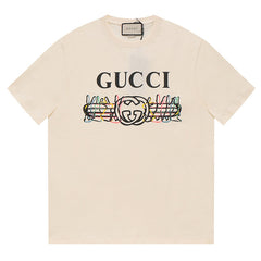 GUCCI Logo Printed T-Shirt Oversized
