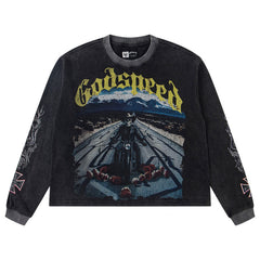 Godspeed Long Lonely Road L/S T-Shirt