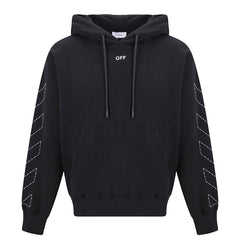 OFF WHITE Paint Arrow Hoodie Oversize
