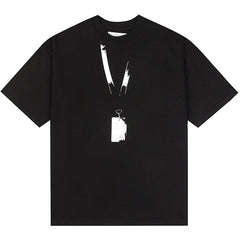 Maison Margiela Letter Logo T-Shirts