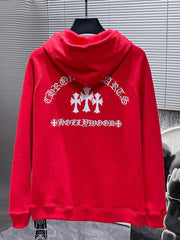 Chrome Hearts hoodie -Red #8622