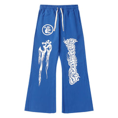 Hellstar Studios Vintage Pants Blue