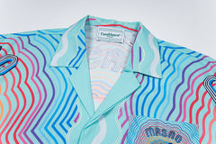 Casablanca Multi Color Printed Shirt #244