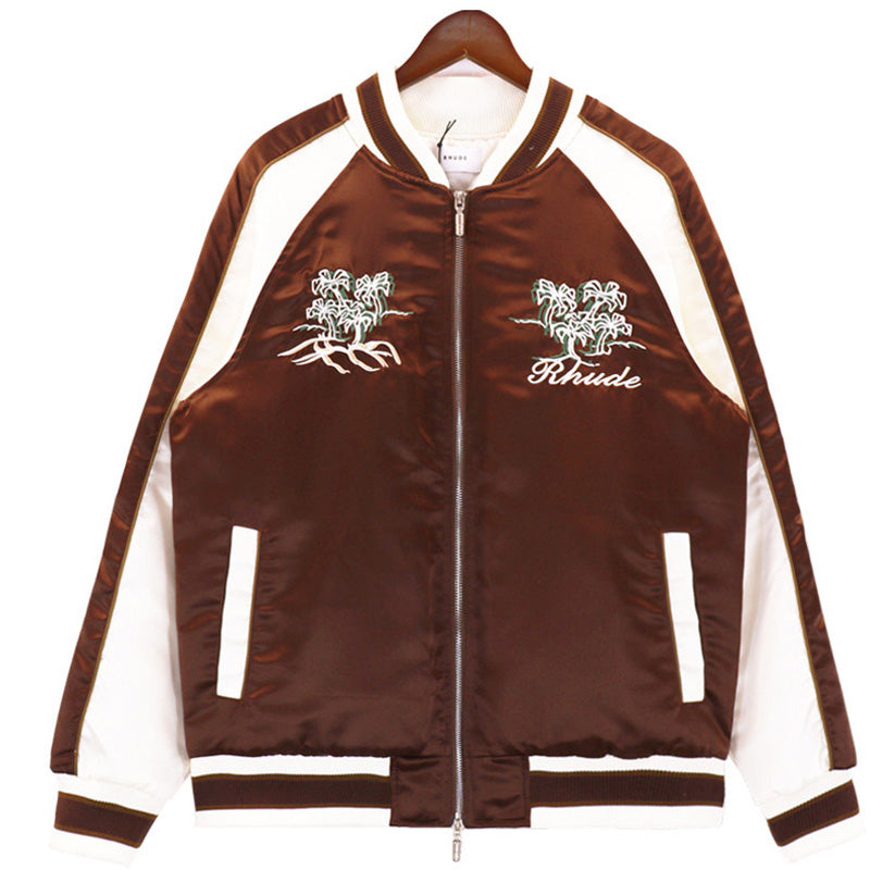 Rhude Pattern RHUDE Cartoon racing pattern printed cotton jacket – VPOOX