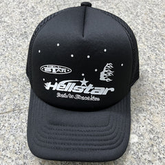 Hellstar Letter Logo Trucker Cap