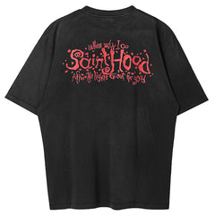 Saint Michael Love Saint Hood T-Shirt