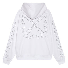 Off-White Paint Arrow Hoodie Oversize