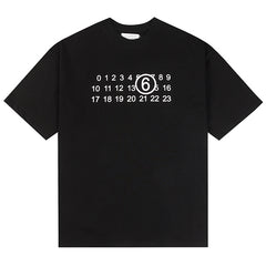 Maison Margiela Letter Logo T-Shirts