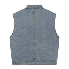 Gallery Dept Denim Vest Loose All Match Coat