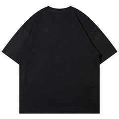 MODP TIFO Letter Print T-Shirts