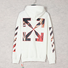 OFF-WHITE Caravaggio oil painting pattern printing Hoodies