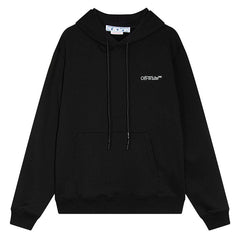 Off-White Scratch Arrow Skate Hoodie Oversize