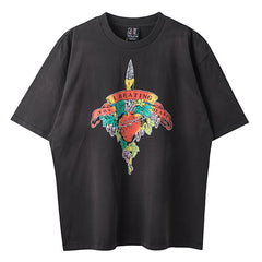 Saint Michael Fashion Printed T-Shirt