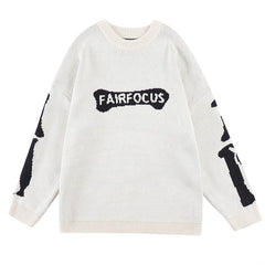 MODP Street fashion brand loose knitted Sweater