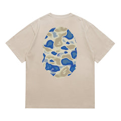 BAPE Liquid Camo Big APE Head Tee