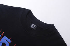 Sp5der 555555 Angel Number T-Shirt Black