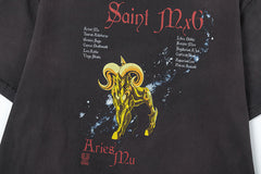 Saint Michael Letter Printed T-shirt