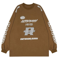 MODP SMKLIFE Letter Printing Sweatshirts